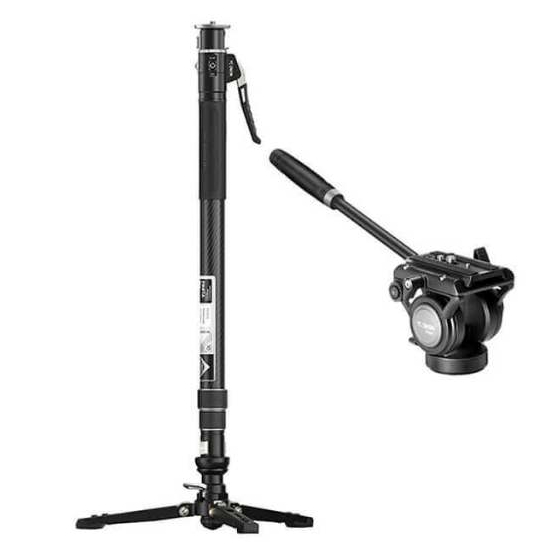 YC ONION PINETA Pro Monopod – โมโนพอดระดับโปร รองรับกล้องหนัก เคลื่อนไหวลื่น สำหรับวิดีโอและภาพถ่าย