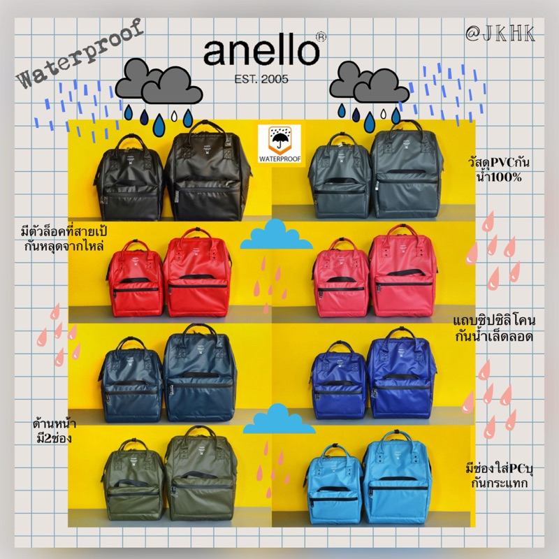 #OSB001-10: Anello PVC กันน้ำ100% มีช่องPC
