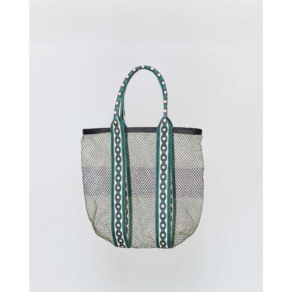 KRAMIN  AUAN TOTE BAG (GREEN / RED)