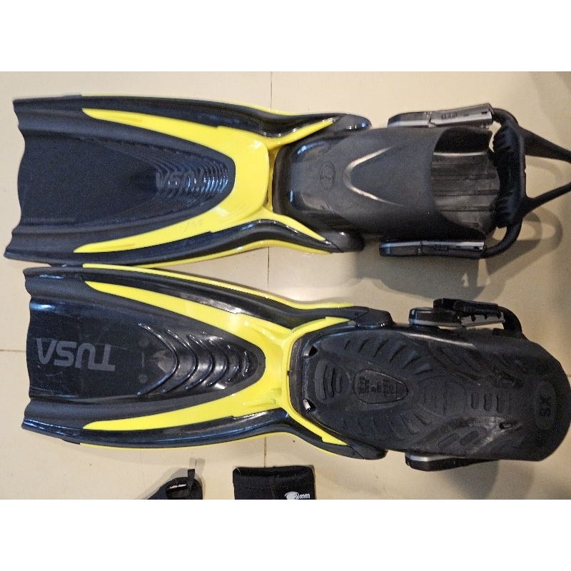 Fin ฟินส์ดําน้ามือสอง TUSA รุ่น HyFlex SWITCH