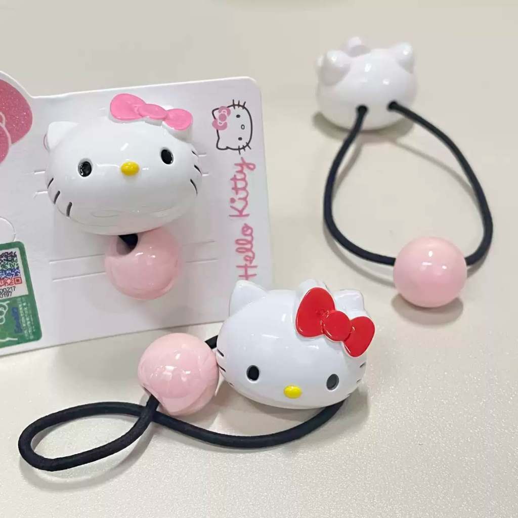 (พร้อมส่ง ) Hello Kitty hairband ยางรัดผม ยางมัดผม