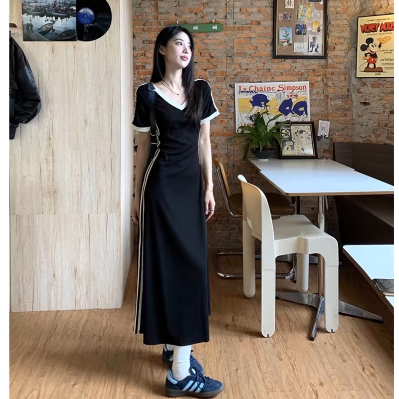 BIMI คอลเลคชั่นใหม่ เดรสยาว ชุดเดรสแฟชั่นผู้หญิง ชุดเดรสสวยหรูดูแพง Clothing Dress Lady