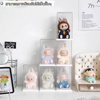กล่องใส่โมเดล กล่องใส่ art toy กล่องใส่ตุ๊กตา กันฝุ่นกันความชื้น กล่องอะคริลิค ดีไซน์สวยงาม พลาสติกอย่างดี
