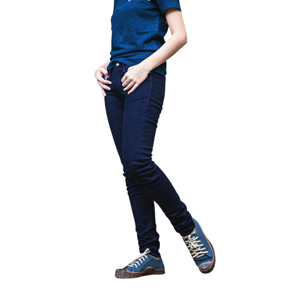 PURE BLUE JAPAN 1069 4 PP WASH - INDIGO X PURPLE