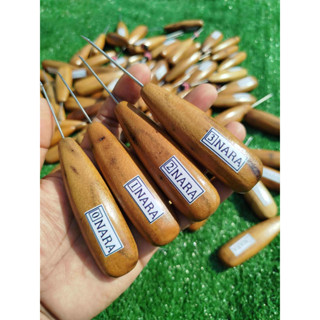 เข็มเย็บรองเท้า ซ่อมรองเท้า เข็มนารา DIYด้ามจับไม้(ก้านเข็มท…