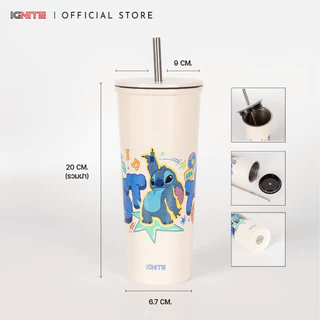 [พร้อมส่ง] IGNITE แก้วสแตนเลสเก็บอุณหภูมิ ร้อน-เย็น ลาย Stitch สินค้าลิขสิทธิ์แท้