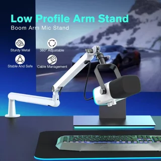 FIFINE BM88 ขาตั้งไมค์ Low-Profile Microphone Arm Stand แข็งแรง ปรับมุมอิสระ ประกันศูนย์ไทย