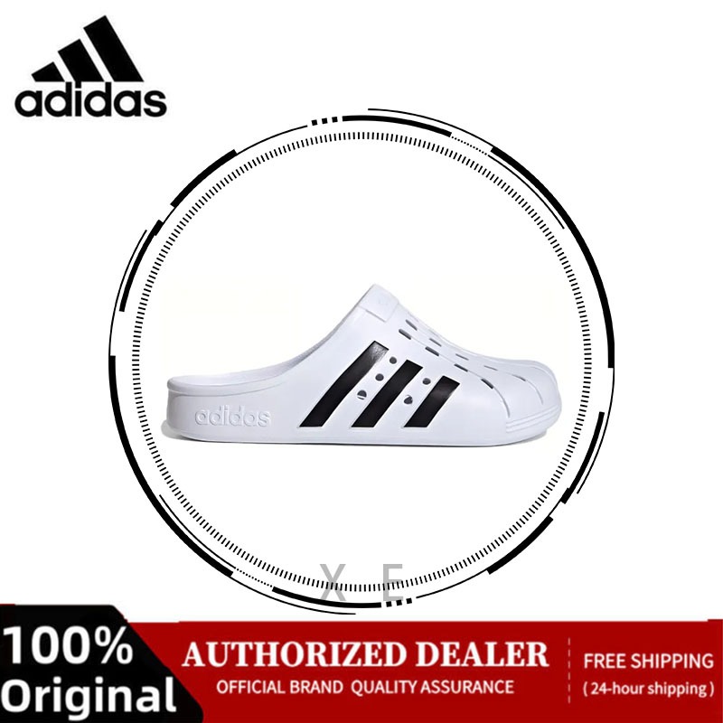 ของแท้ 100% adidas Adilette Clog White Red Black Pink Girl Gold Metallic รองเท้าแตะ FY8970 JH9849 GY