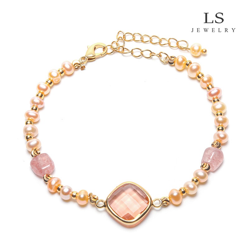 LS สร้อยข้อมือลูกปัดแฟชั่นสำหรับผู้หญิง b2788