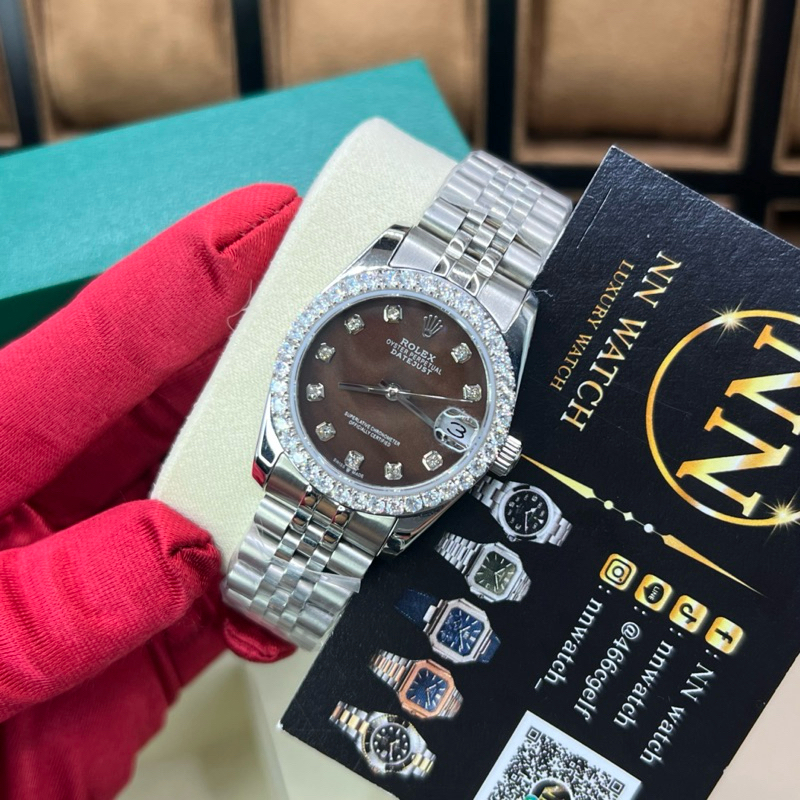 สินค้าราคาโปรพิเศษ RL datejust 31mm น้ำตาลมุก สวยมากก