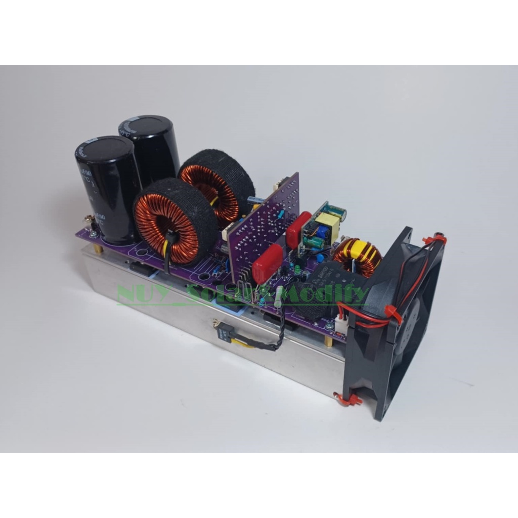 บอร์ด PFC 6000W AC to DC Boost 320-420V สำหรับอินเวอร์เตอร์ไฮโวลและอื่นๆ