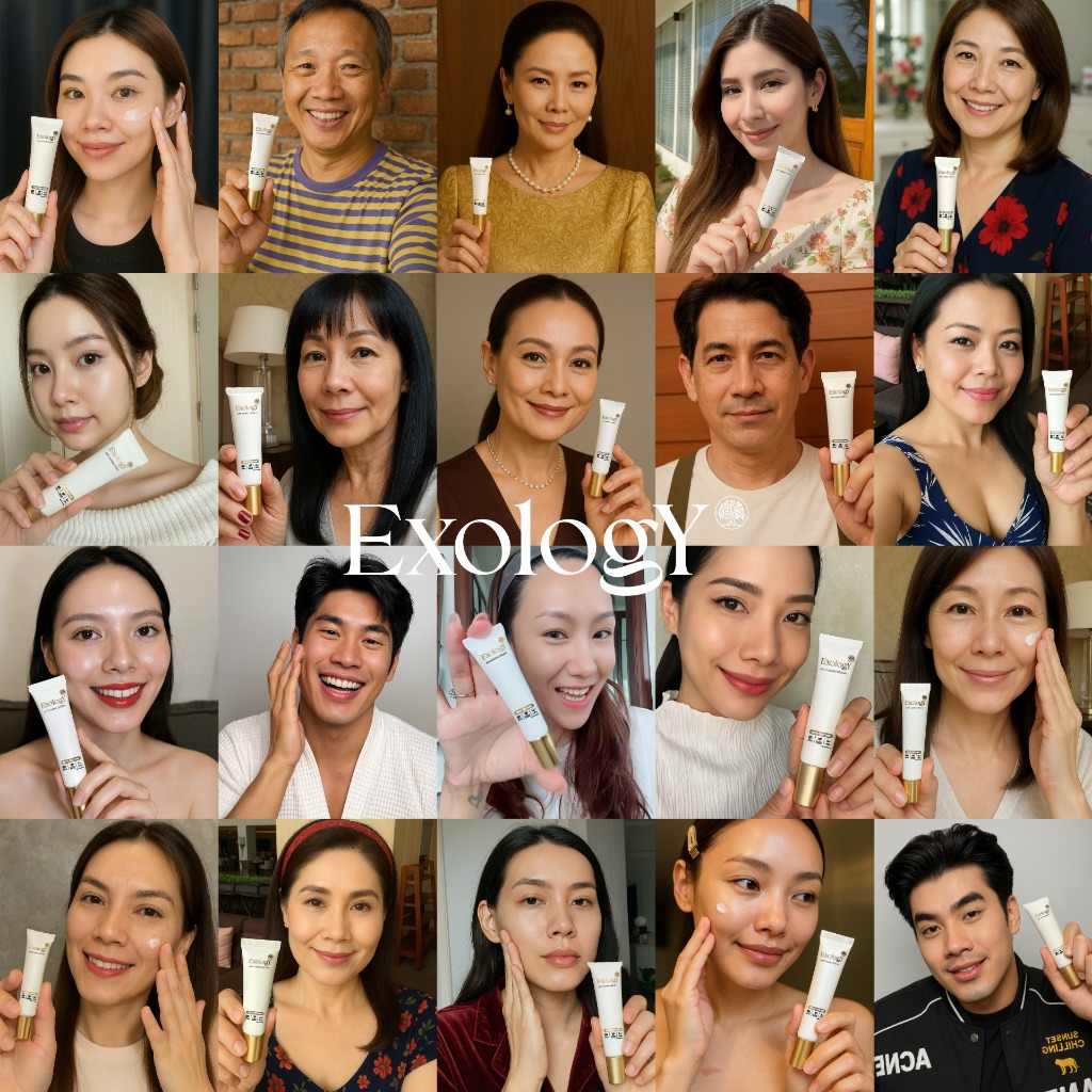 Exology Anti-aging ครีมเอ็กโซโซม ฟื้นฟูผิวลึกระดับเซลล์ ลดเลือนริ้วรอย - รูปที่ 4