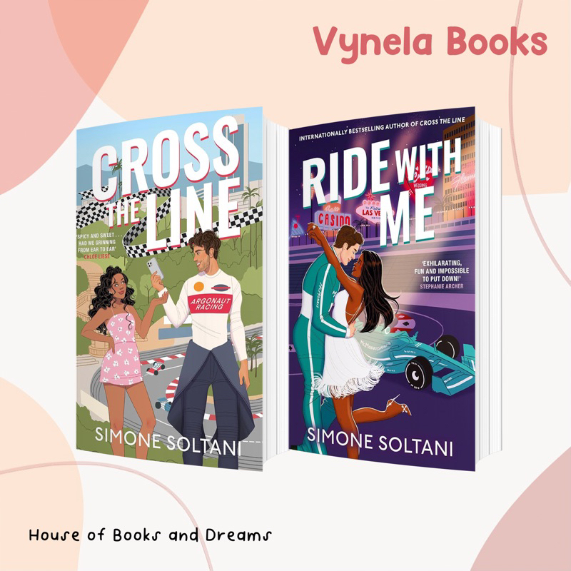 VYNELA (หนังสือภาษาอังกฤษ) CROSS THE LINE / RIDE WITH ME (LIGHTS OUT #1-2 / UK EDITION) — SIMONE SOLTANI