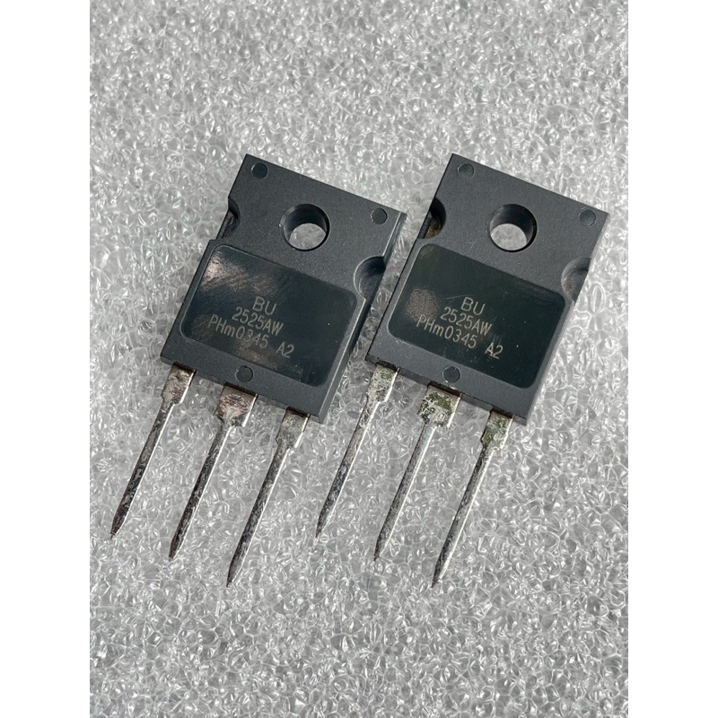 (แพ็ค1ตัว) BU2525AW 12A 1500V Silicon Diffused Power Transistor TO-247 ทรานซิสเตอร์ NPN bu2525aw bu2