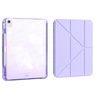เคสสำหรับไอแพด รุ่นเเยกปก พับ Y Air11"13"/air5 /แอร์ 4/Pro11/mini 7,6 /Gen11,10 /Gen9 Slide Lock 3in1 ชาร์จปากกาในช่อง