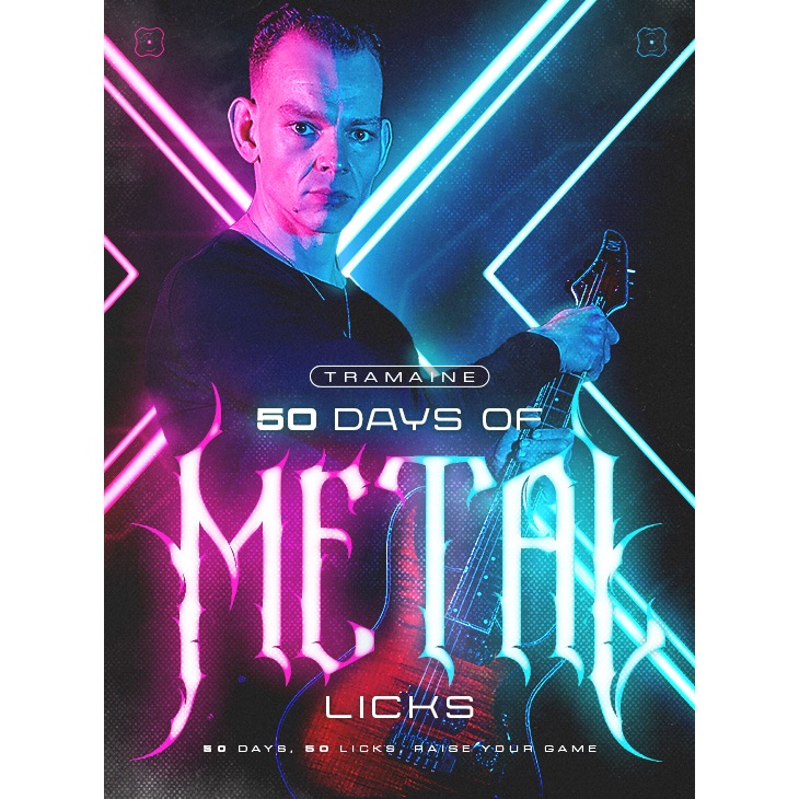 วิดีโอสอนกีต้าร์ JTC - Tramaine - 50 Days of Metal Licks
