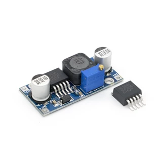 Step-up XL6009 โมดูลเพิ่มแรงดัน dc to dc 4.5-32V to 5-35V ตัวควบคุมแรงดันไฟฟ้า พร้อมโวลต์มิเตอร์ LED Boost Converter