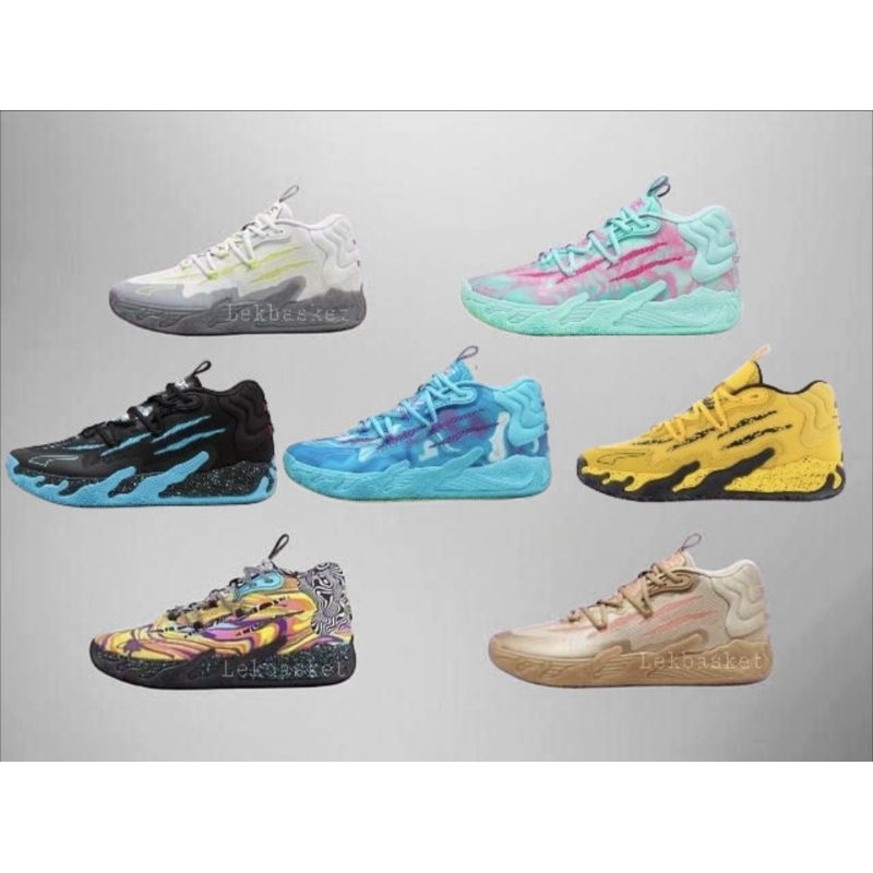 รองเท้าบาส MB basketball v3 ลาเมโล่บอล 03 ของแท้มือ1พร้อมส่ง