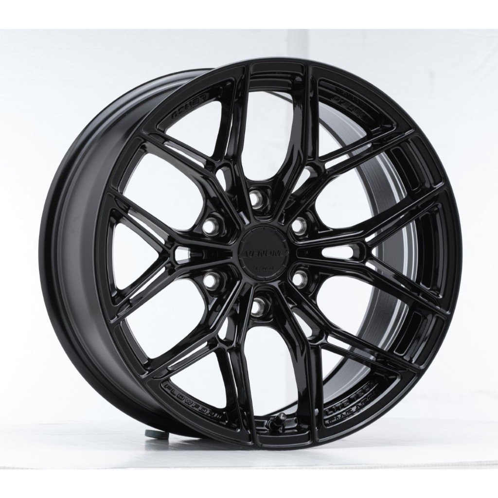 Lenso Wheel LiteTech+ VT5 ขอบ 18x9.0" 6รู139.7 ET+15 สีBK แม็กขอบ18 เลนโซ่ ล้อรถยนต์