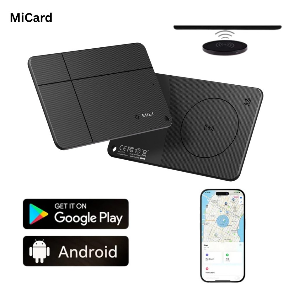 MiLi MiCard Mitag การ์ดติดตามอัจฉริยะ Bluetooth พร้อมฟังก์ชัน NFC ป้องกันการสูญหายและโหมด Lost Mode 