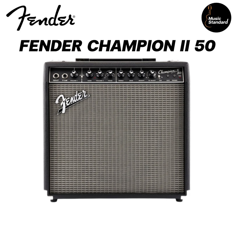 Fender Champion II 50 แอมป์กีตาร์ไฟฟ้า 50 วัตต์