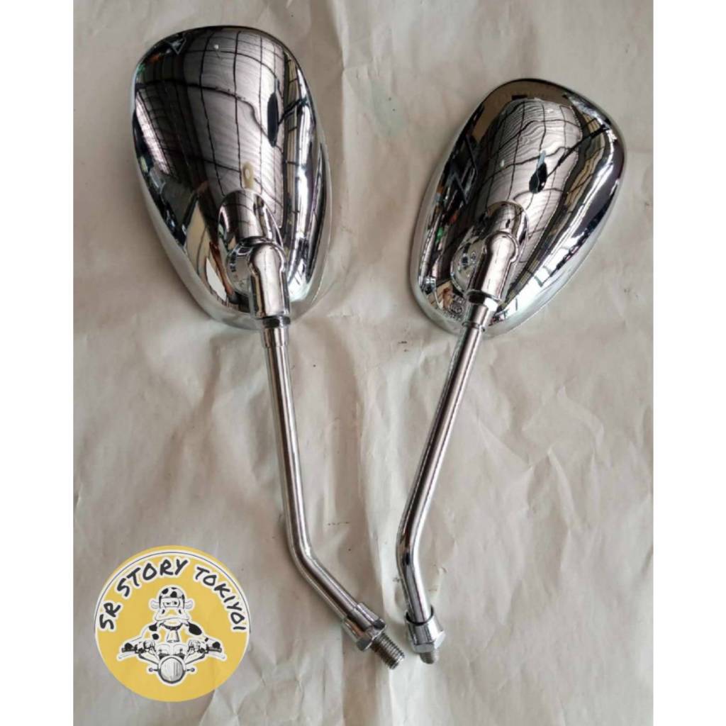 #SR400 กระจกมองหลังทรงวงรี