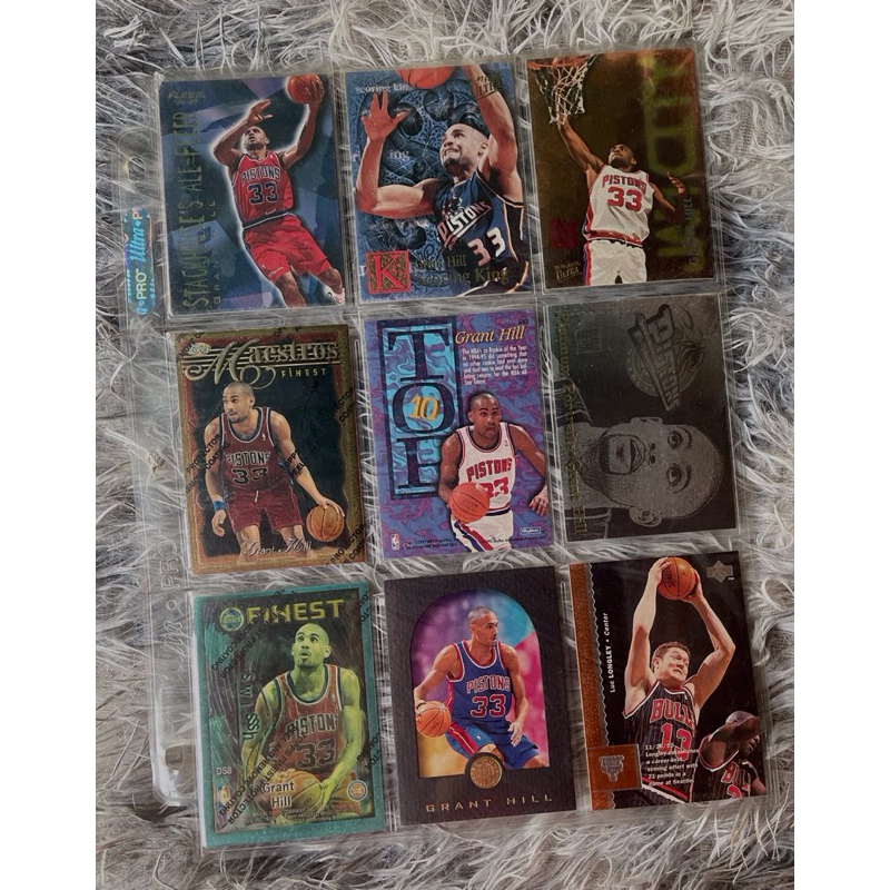 การ์ดบาสเกตบอล ชื่อดัง สภาพดี งานสะสม NBA ปี1996-1997