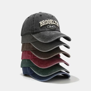 หมวกแก๊ปเบสบอลปัก BROOKLYN 1947 มี 6 สี สไตล์เกาหลี