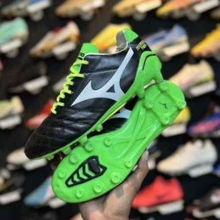 รองเท้าบอลMIZONO งานหนังมีไซด์ 39 ถึง 45 พร้อมจัดส่งพร้อมกล่องรับประกันสินค้าตรงปก💯