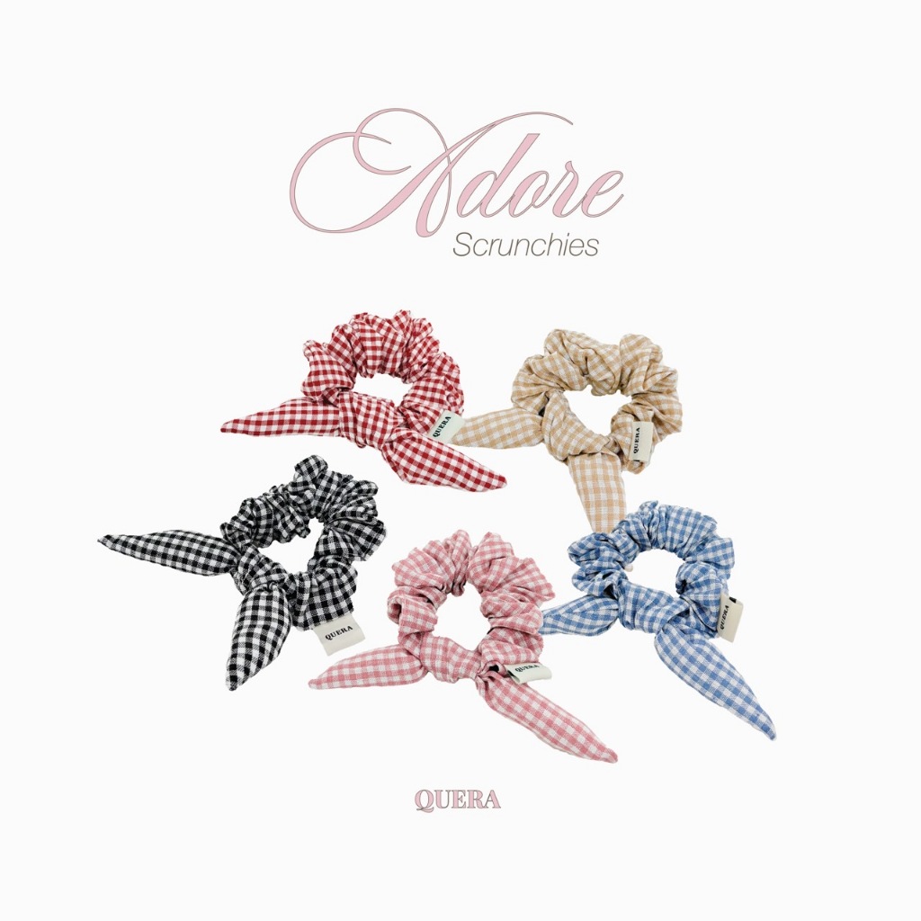 - Quera Adore Scrunchy - ที่รัดผม