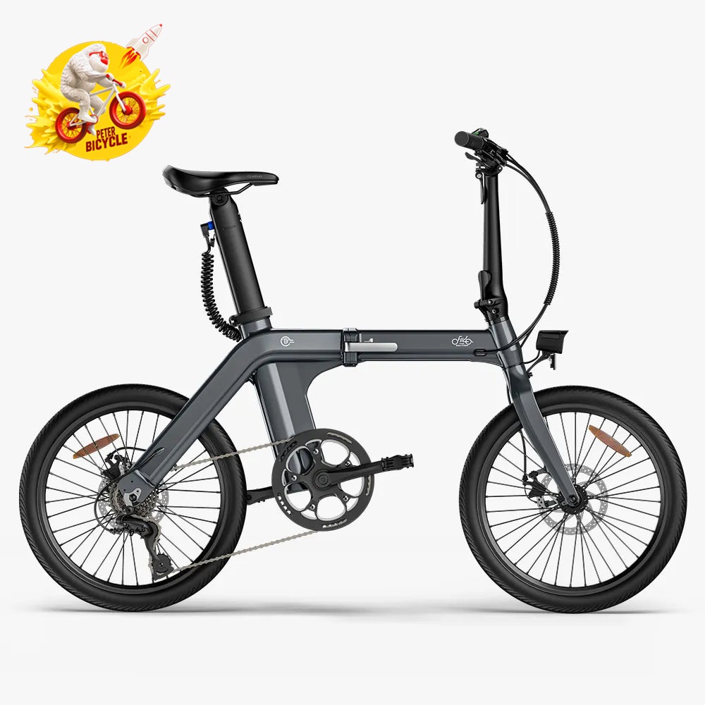 จักรยานไฟฟ้าพับได้ FIIDO D11 2025 ดีไซน์กะทัดรัด น้ำหนักเบา ใช้งานง่าย มอเตอร์ 250W พร้อมระบบเกียร์แ