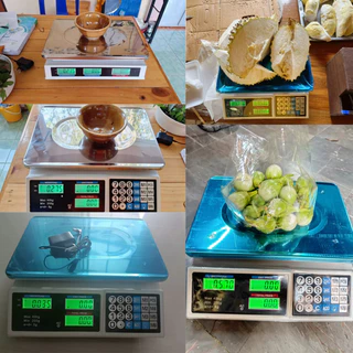 💥ตาชั่งดิจิตอล มีรับประกัน 40KG พร้อมจสดงอแผล LCD เครื่องชั่งคำนวณราคา สแตนเลส เครื่องชั่งมีรับประกัน กันน้ำ ดิจิตอล40กก