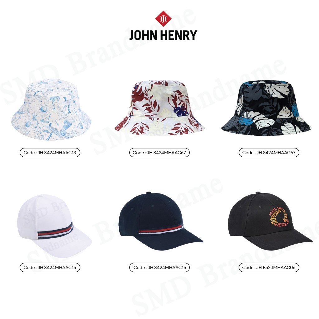 John Henry หมวกแก็ป หมวกบัคเก็ต สินค้าแท้ 100% จากชอป