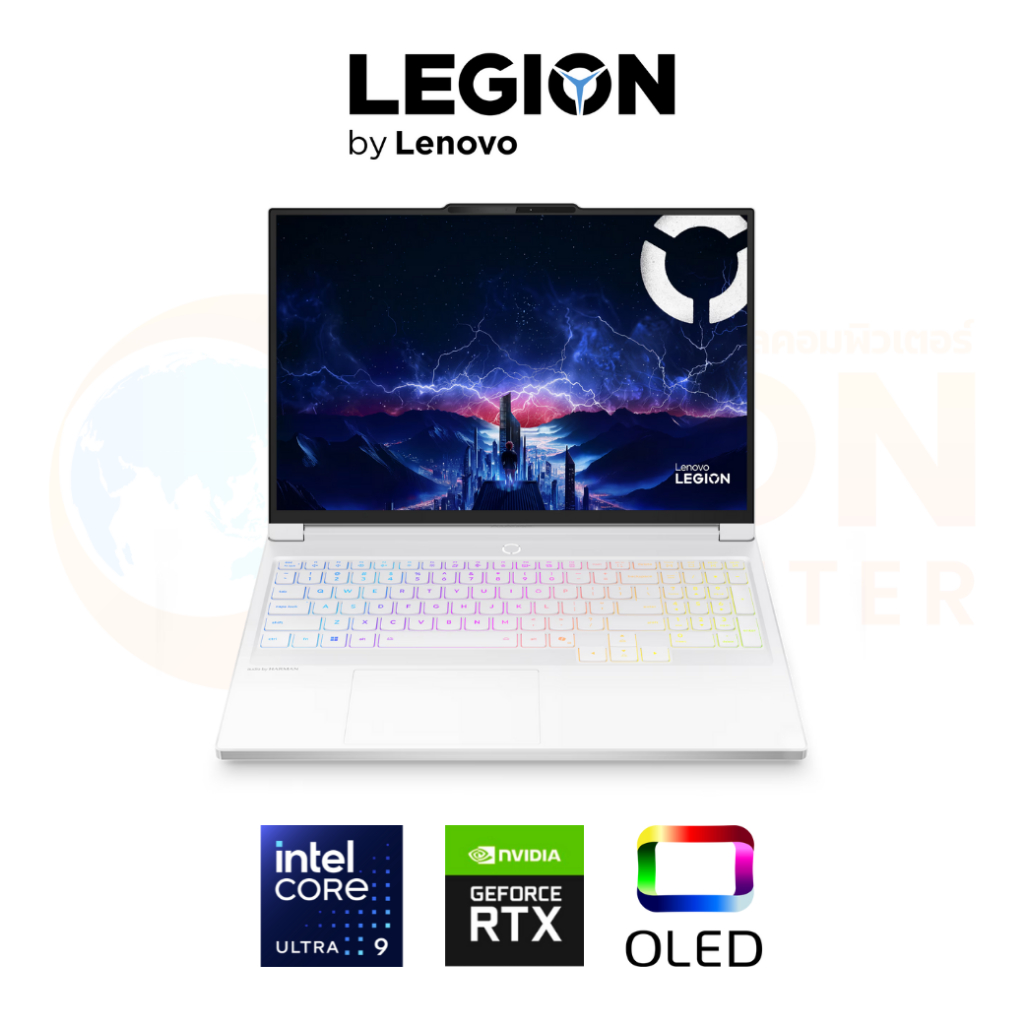 LENOVO LEGION 7 16IAX10 83KY001TTA NOTEBOOK (โน้ตบุ๊ค) INTEL CORE ULTRA 9 275HX / RTX 5070 / 32GB / 
