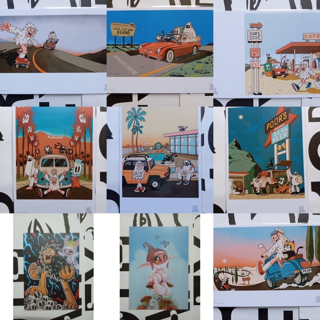 โปสการ์ด THE OTHER SIDE – POSTCARD COLLECTION OCTOBER29 and POORBOY Limited Edition