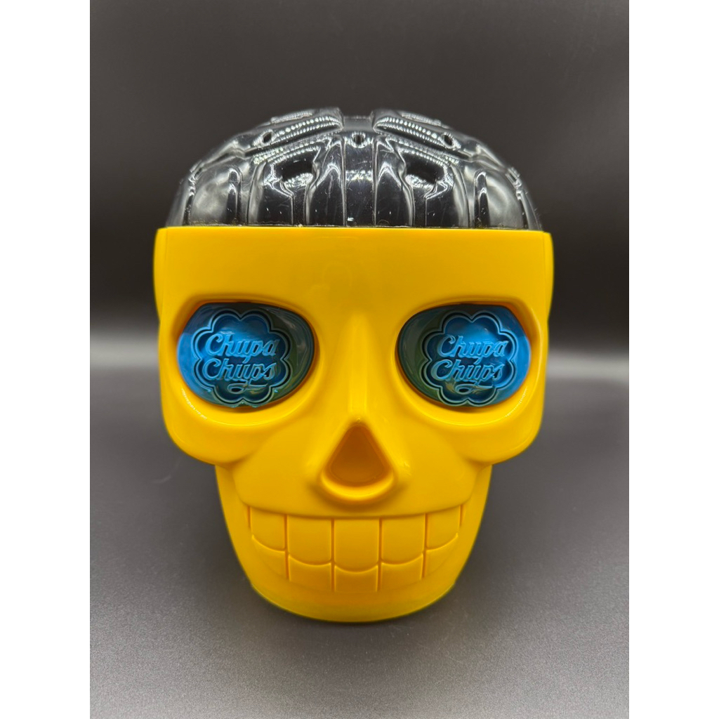 Chupa Chups Skull Halloween Lollipops ลูกอมจูปาจุ๊ปส์หัวกะโหลกใหญ่ฮาโลวีน