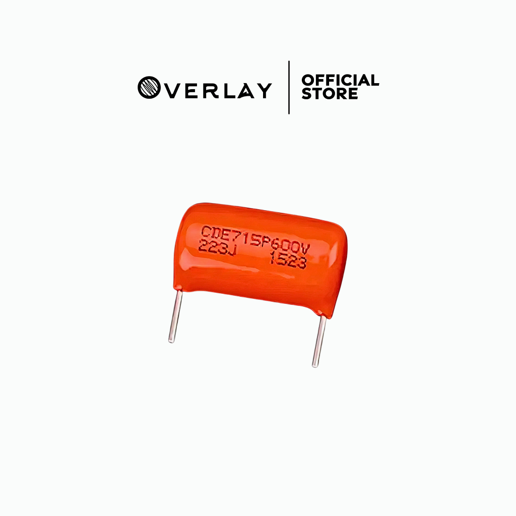 Orange Drop Capacitor .022uF คาปาซิเตอร์ กีต้าร์ Capa คาปา กีต้าร์ไฟฟ้า ตัวเก็บประจุ OverLay สีส้ม