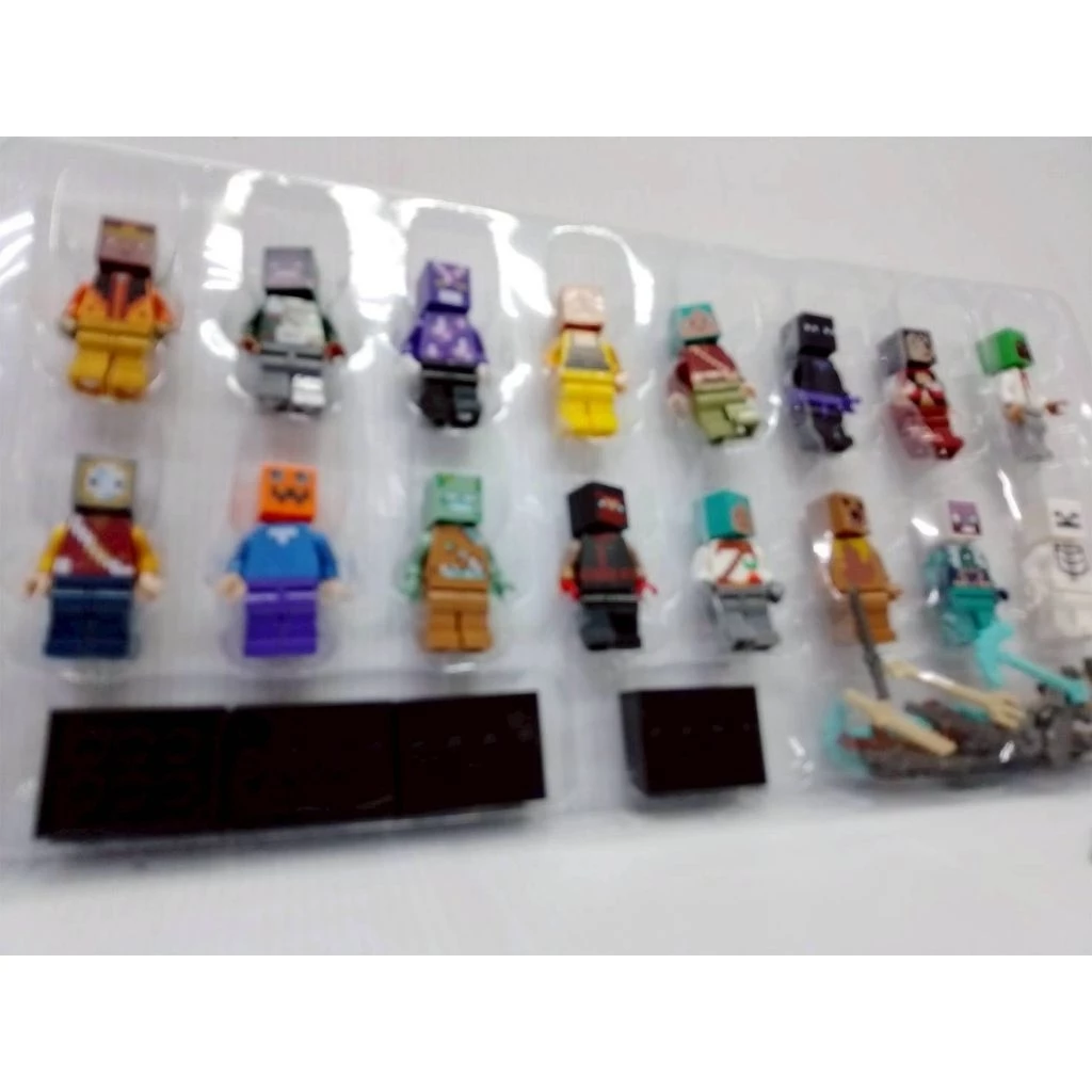 ชุดเลโก้ รวม มายคราฟ 24 ตัว 
Lego ขนาด มาตรฐาน ไม่ซ้ำตัว พร้อม อาวุธ thumbnail 6