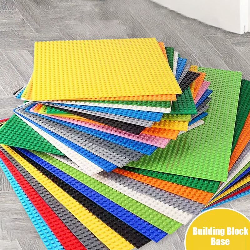 ฐานตัวต่อ แผ่นบล็อกตัวต่อ ขนาด32x32จุด แผ่นฐานบล็อกตัวต่อ