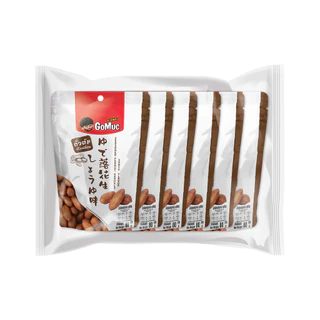 [ซื้อ3แถม3] GoMuc โกหมึก ถั่วลิสงปรุงรส รสโชยุ 80 กรัม Seasoned Peanut Kernels Shoyu Flavor