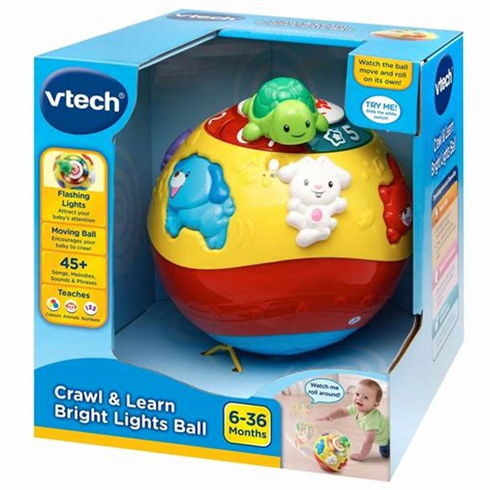 VTECH CRAWL & LEARN BRIGHT LIGHTS BALL ของเล่น
