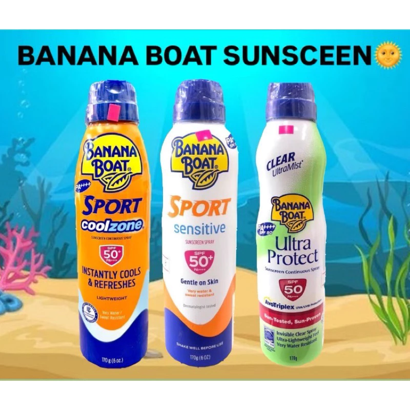 🪸🪸Banana Boat sunscreen spray SPF50 🪷