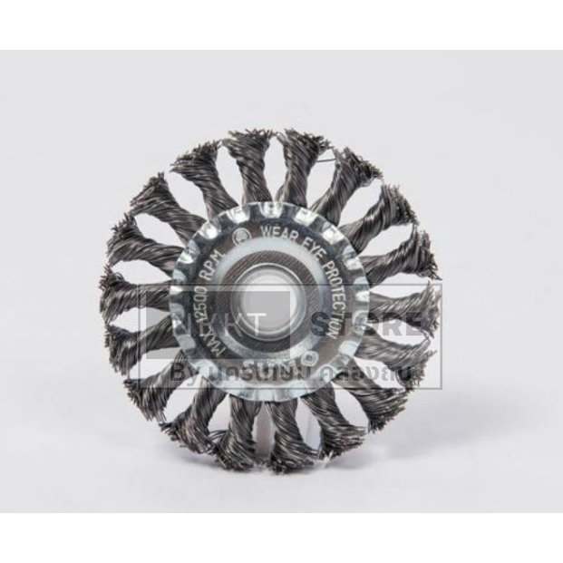 มีตัวเลือก แปรงลวด ถักเปีย ขนาด 4 และ 7 นิ้ว เหล็กเงา และ สแตนเลส RT-0401 RT-0402 RT-0701 SUMO แท้ - รูปที่ 3