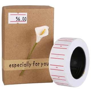 สติ๊กเกอร์ฉลากราคา (10 ม้วน5000ดวง), สติ๊กเกอร์ป้ายราคา กระดาษตีราคา พร้อมส่ง