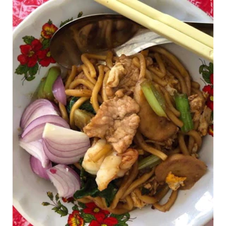หมี่เหลืองหาดใหญ่2แพค900กรัมในถุงฟอยล์
