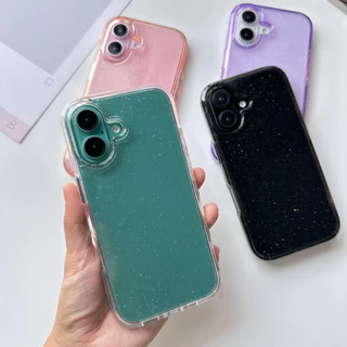 เคส สำหรับ ไอโฟน สินค้าพร้อมส่งจากไทย สำหรับ Iphone 17 17AIR 17PRO 17PM 16 16PRO 16PM 15PM 15PRO 15 กากเพชรNEW TPU-C232