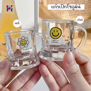homepung แก้วโซจู ชอต ใบเล็ก แก้วจิ๋วใส่เหล้า แก้วเป๊ก