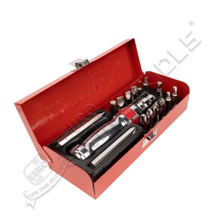 EURO KING TOOLS ไขควงตอก 16 ตัวชุด เหล็กเกรด CR-V มาตรฐานเยอรมัน ของแท้ 100%