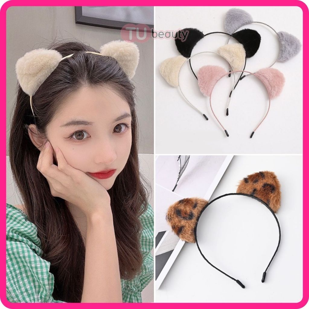 ที่คาดผมหูแมว น่ารัก สไตล์เกาหลี