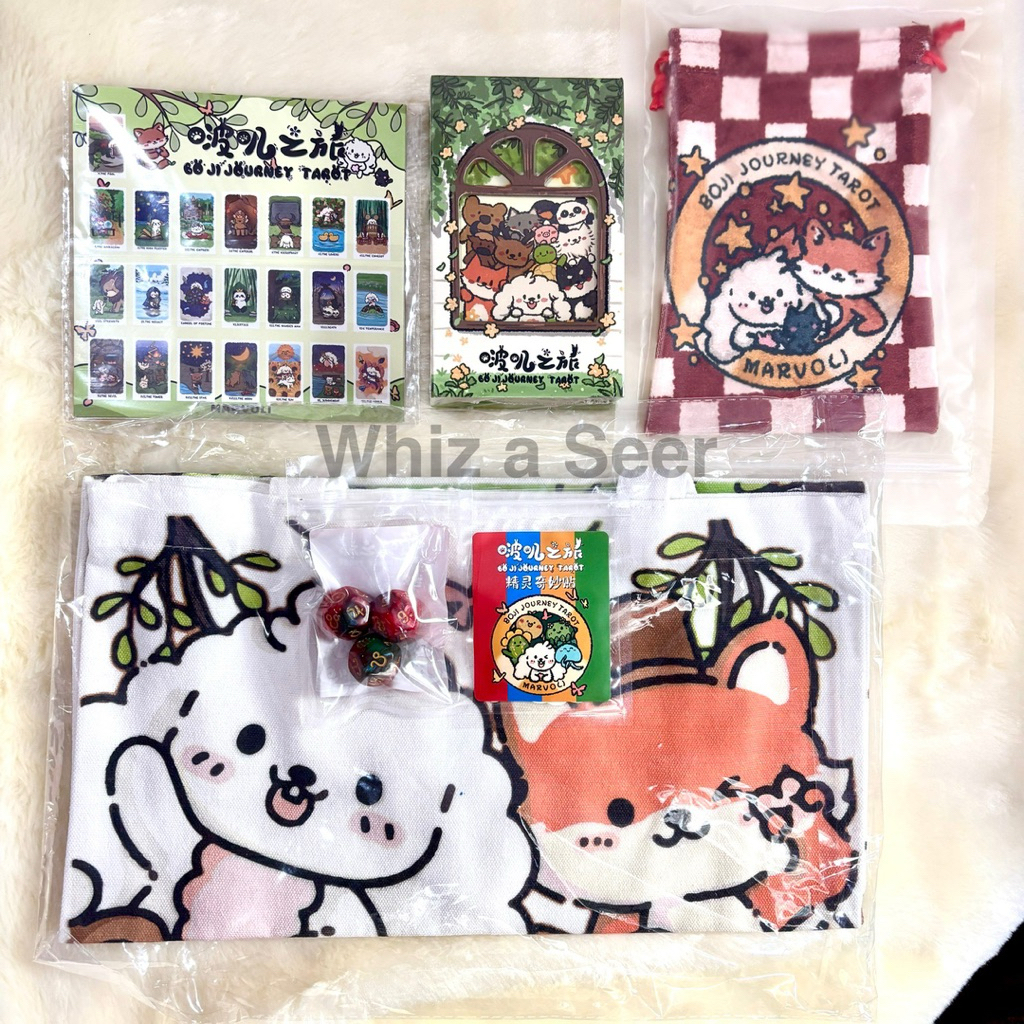 Boji Journey tarot [Collector ขอบทอง] ‼️ ของแถม 5 ชิ้น ‼️ | ไพ่ทาโรต์แท้ ไพ่นำเข้า